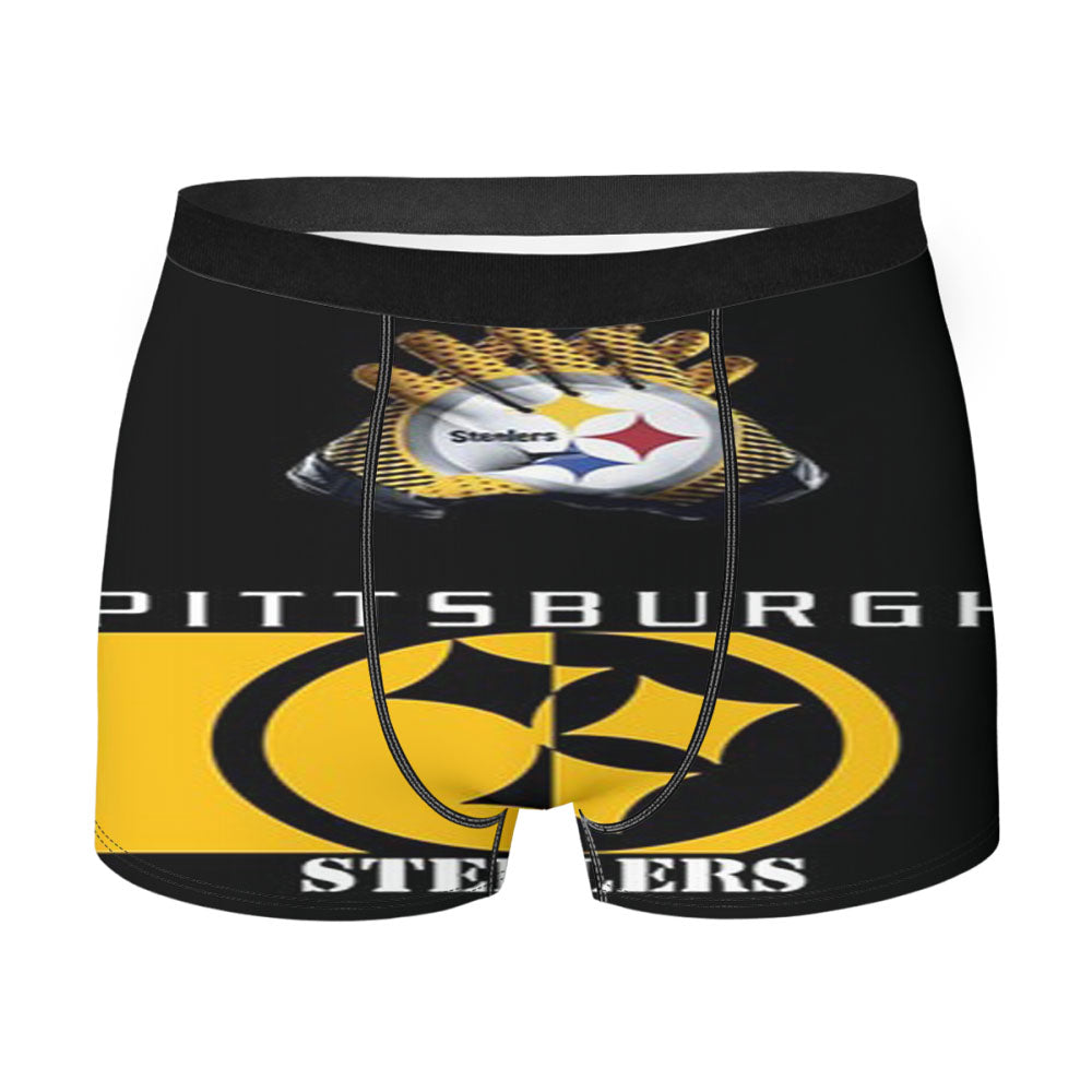 Pittsburgh Steelers New Men'S Boxer Briefs