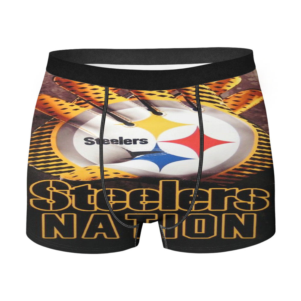 Pittsburgh Steelers Nfl Men'S Boxer Briefs
