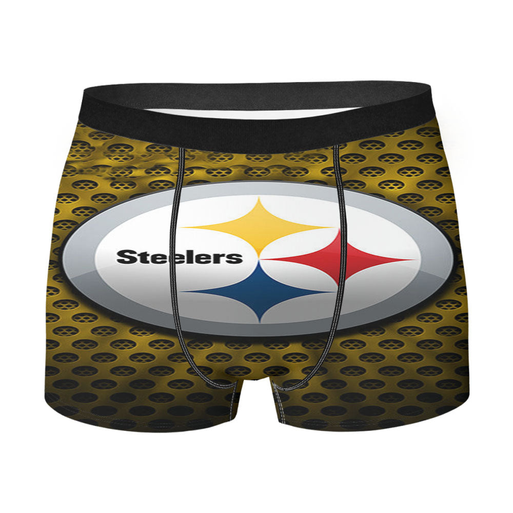 Pittsburgh Steelers Nfl Logo Men'S Boxer Briefs