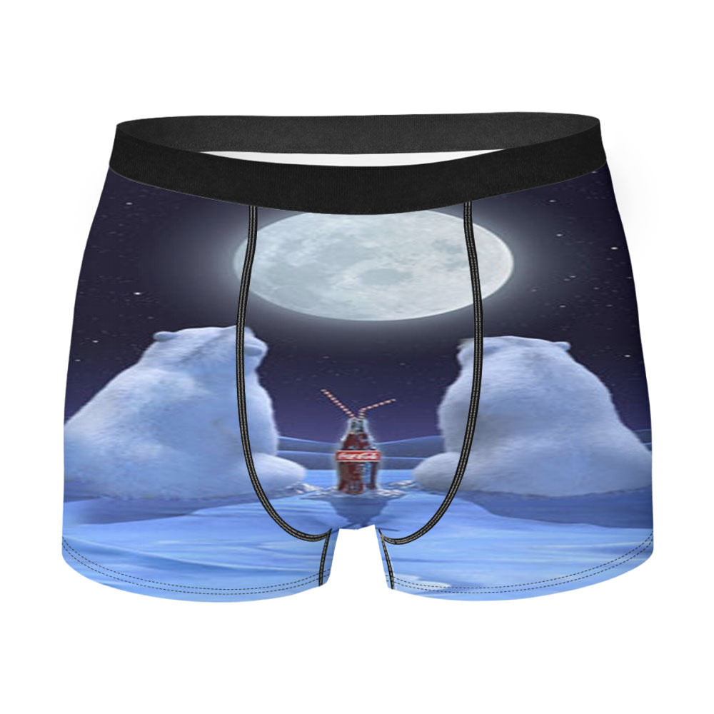 Polar Bears Coca Cola Men'S Boxer Briefs