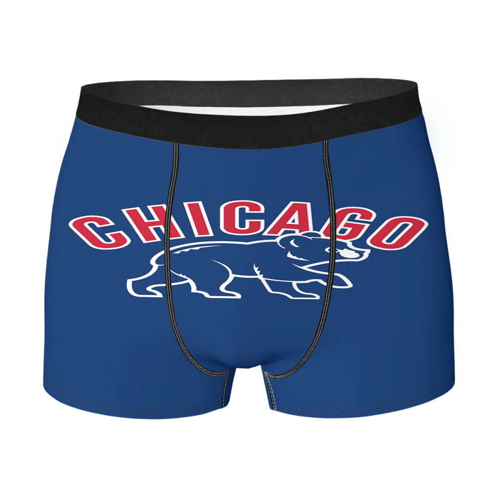 Recruit Chicago Cubs 2 Men'S Boxer Briefs