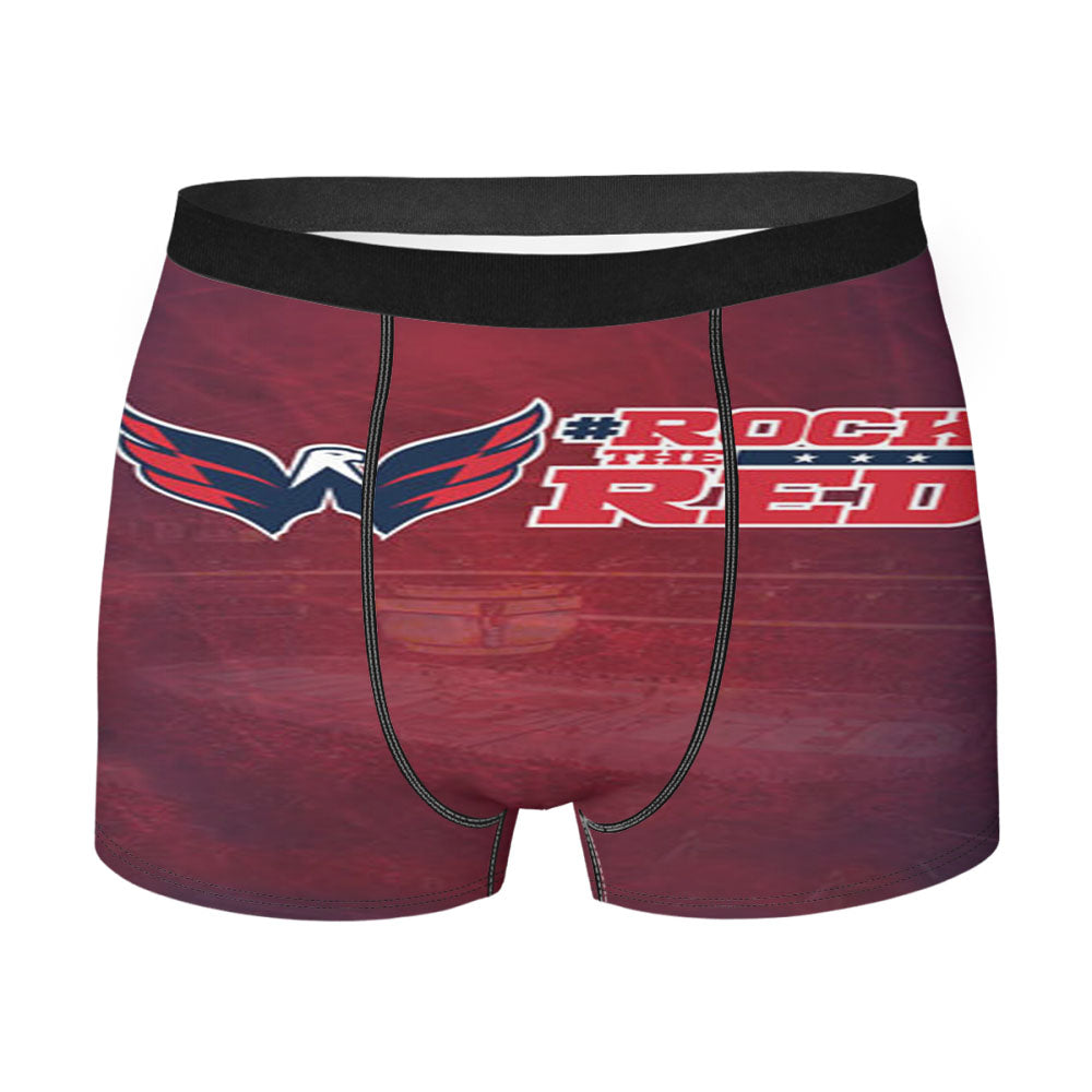 Rock The Red Men'S Boxer Briefs