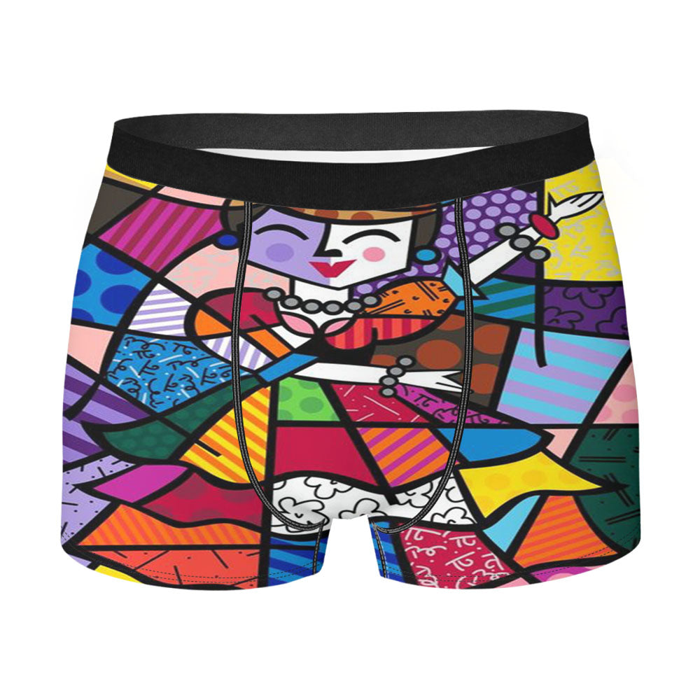Romero Britto Love Men'S Boxer Briefs