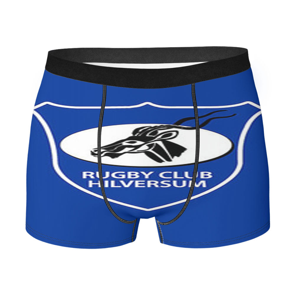 Rugby Club Hilversum Logo Blue Men'S Boxer Briefs