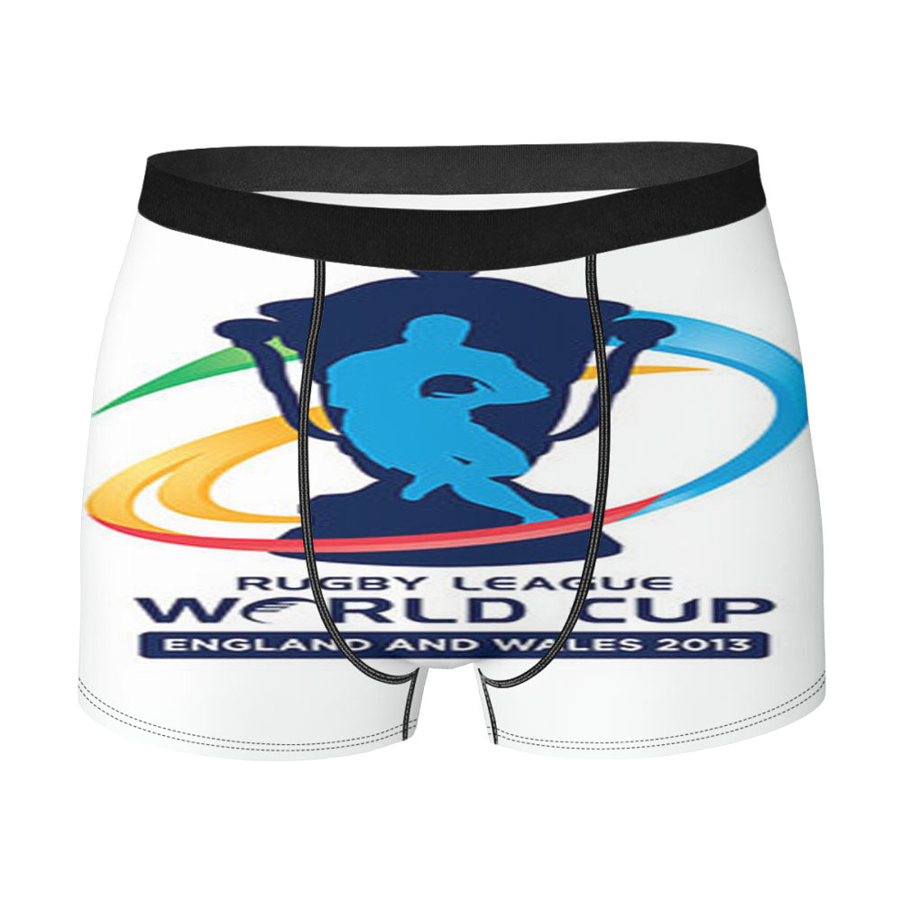 Rugby League Logo Men'S Boxer Briefs