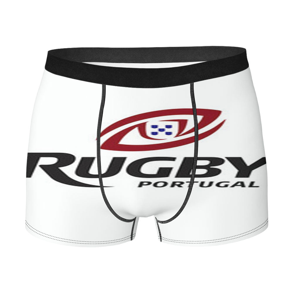 Rugby Portugal Logo Men'S Boxer Briefs