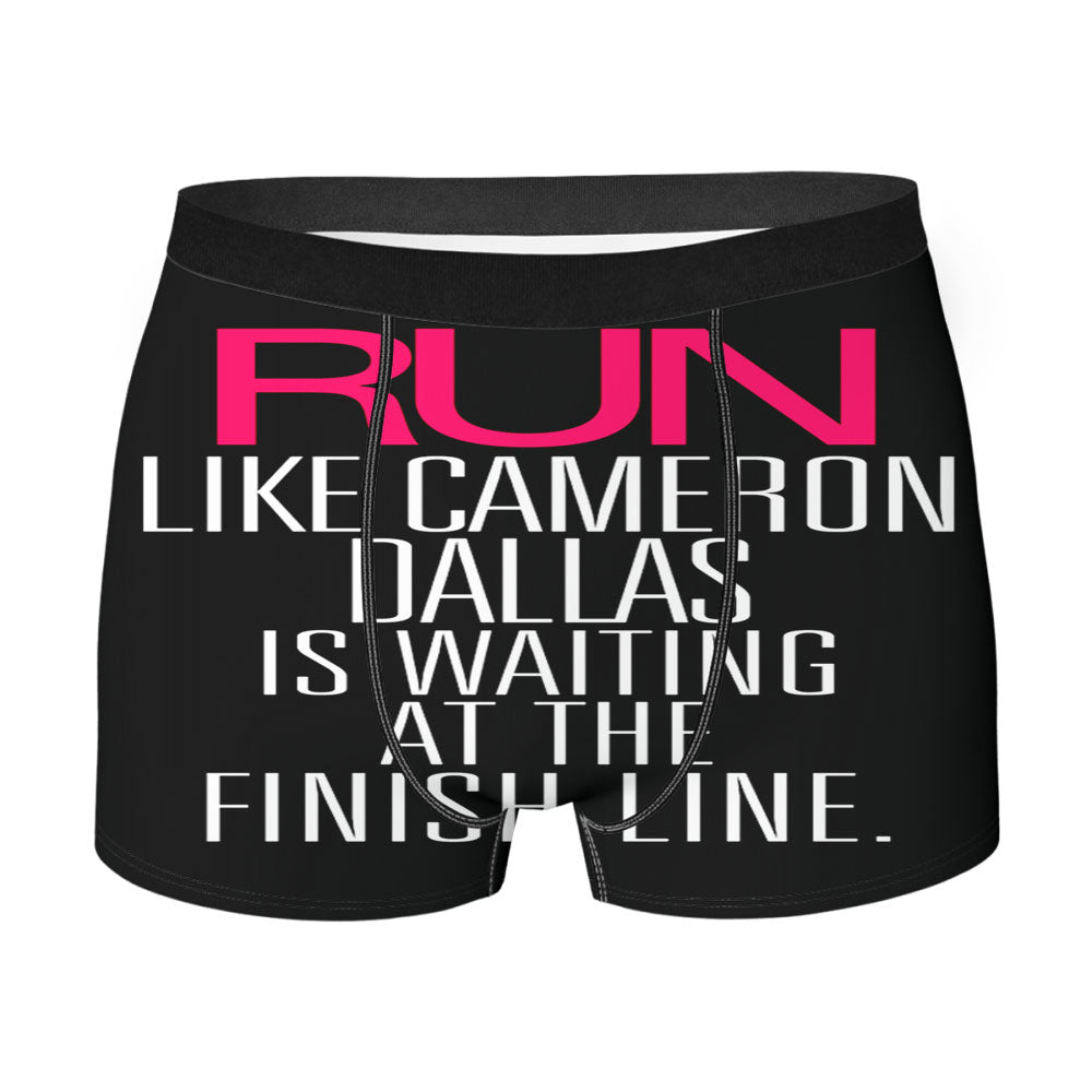 Run Like Cameron Dallas Men'S Boxer Briefs