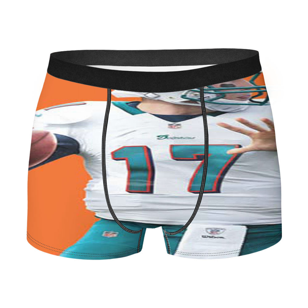 Ryan Tannehill Orange Men'S Boxer Briefs