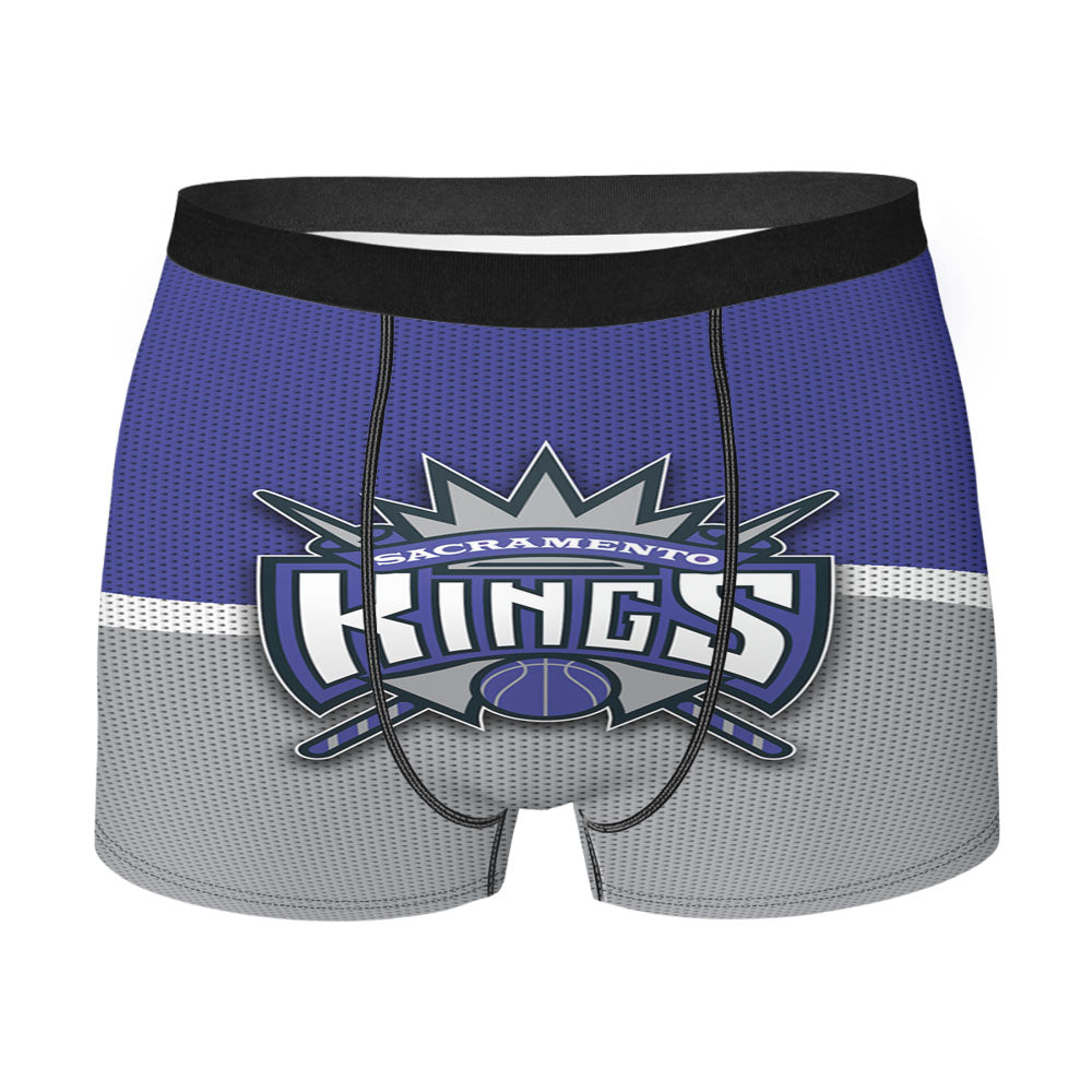 Sacramento Kings Logo Jersey Men'S Boxer Briefs