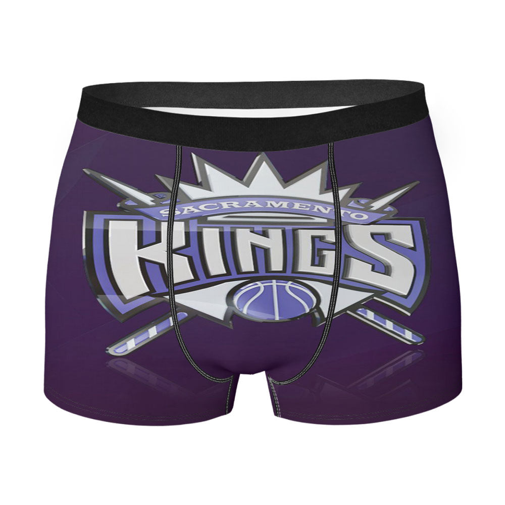 Sacramento Kings Team Logo Men'S Boxer Briefs