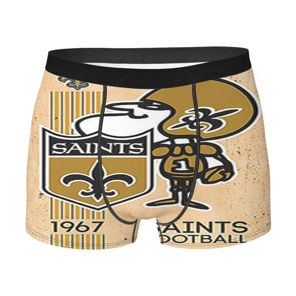 Saints Football Logo Men'S Boxer Briefs