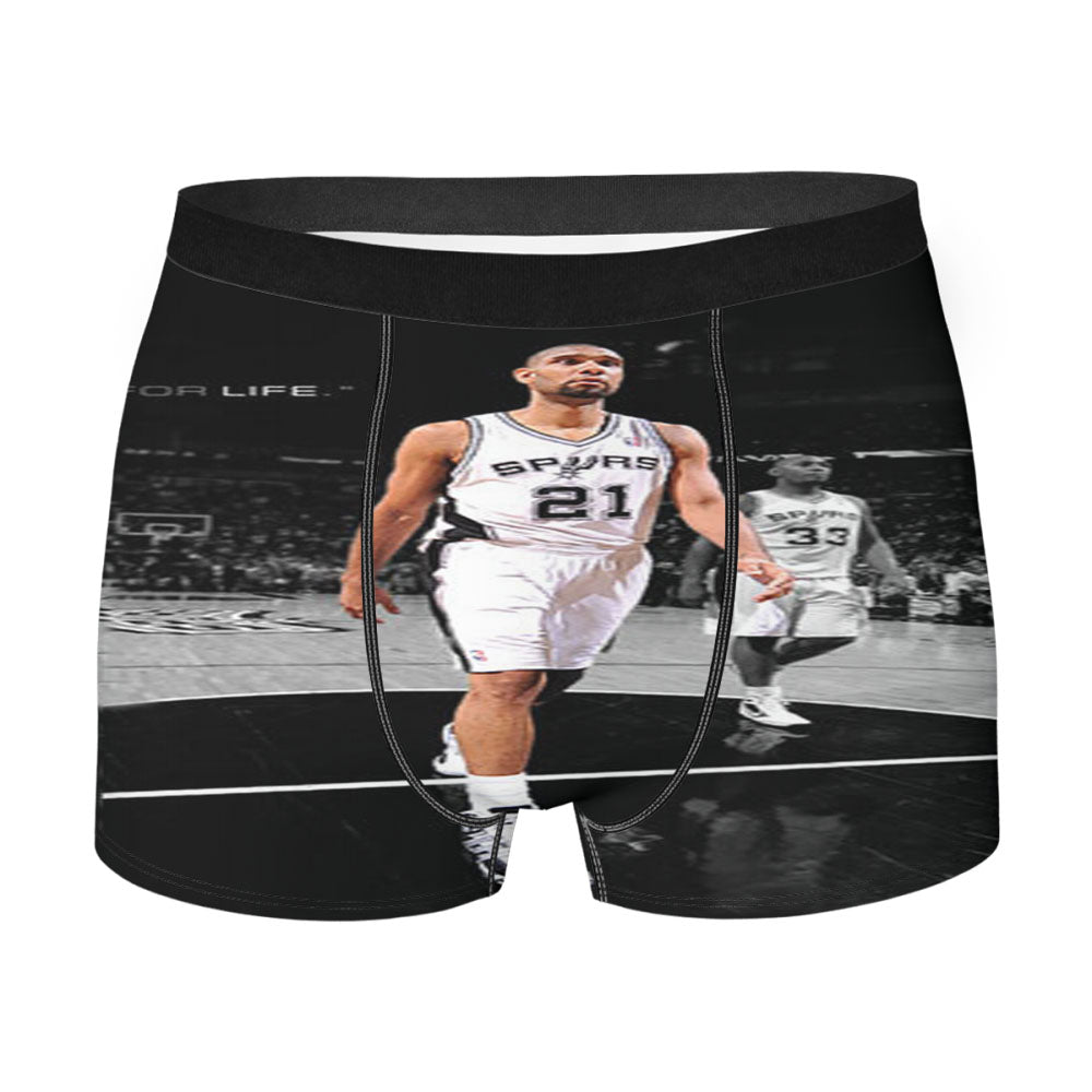 San Antonio Spurs Duncan Men'S Boxer Briefs