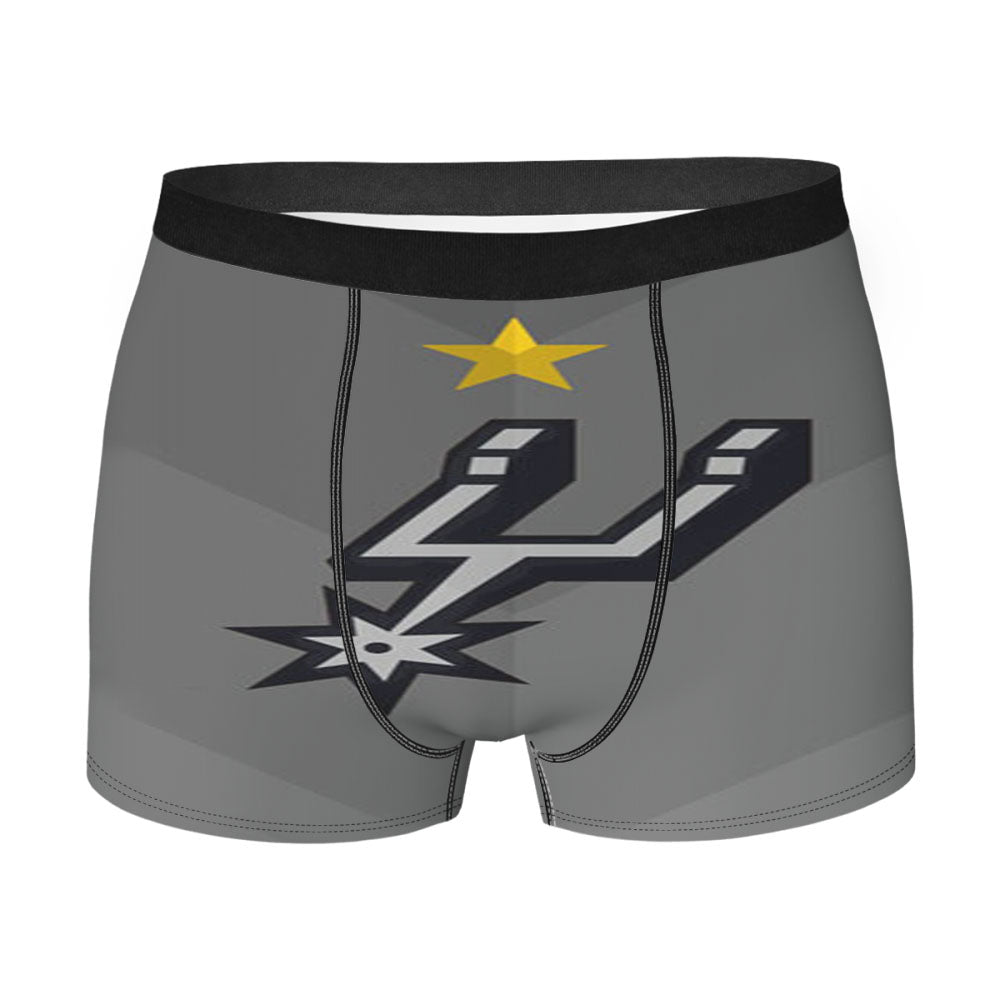 San Antonio Spurs Stars Men'S Boxer Briefs