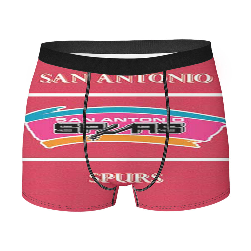 San Antonio Spurs Swatch Men'S Boxer Briefs