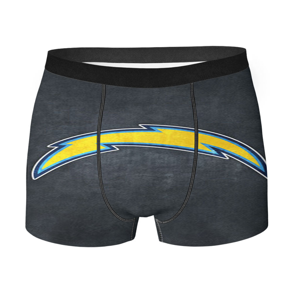 San Diego Chargers Black Men'S Boxer Briefs
