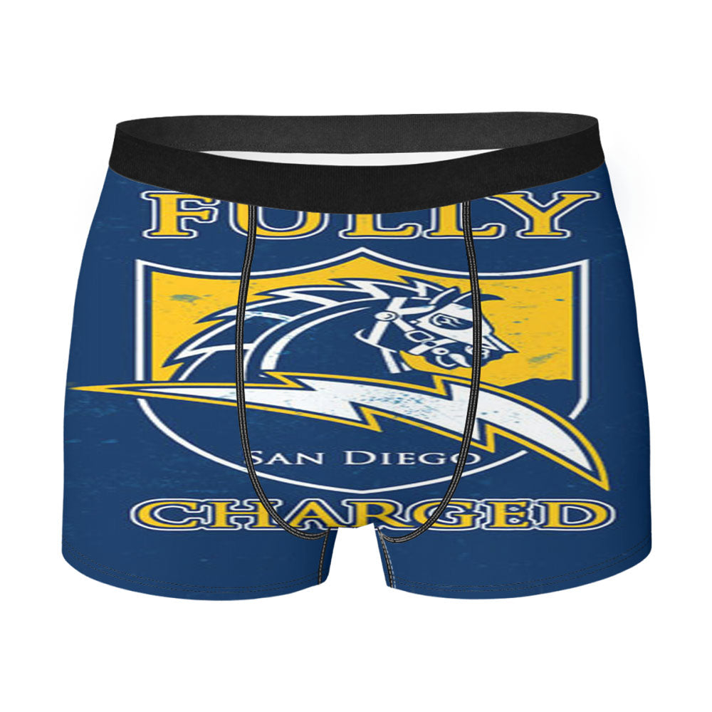 San Diego Chargers Fully Men'S Boxer Briefs