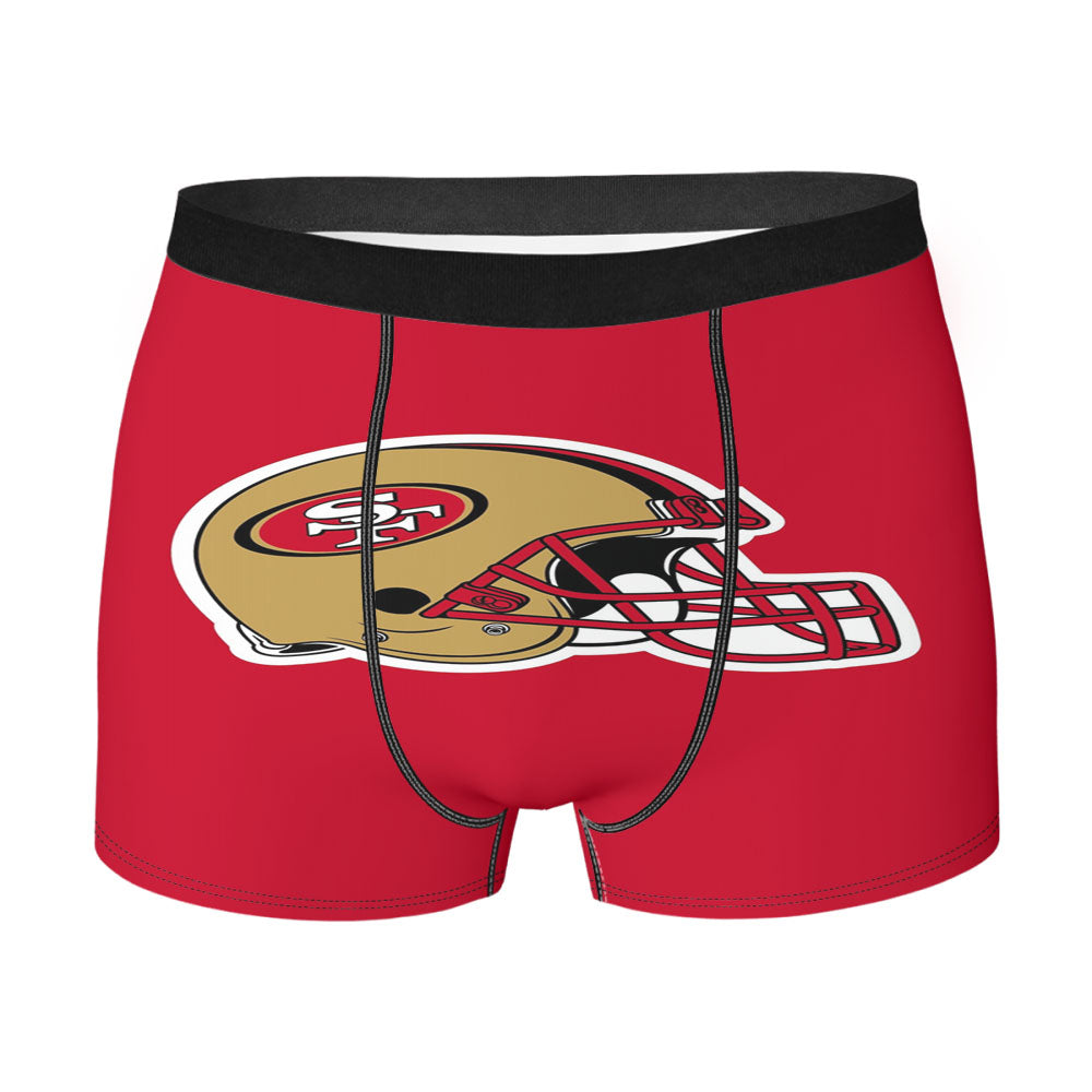 San Francisco 49Ers Helmet Men'S Boxer Briefs