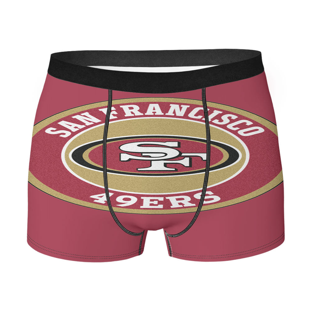 San Francisco 49Ers Logo Men'S Boxer Briefs