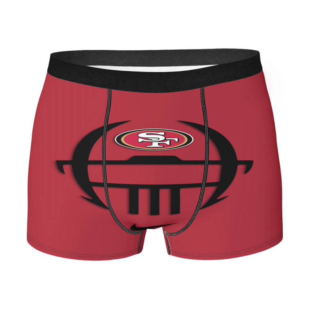 San Francisco 49Ers Nike Helmet Logo Men'S Boxer Briefs
