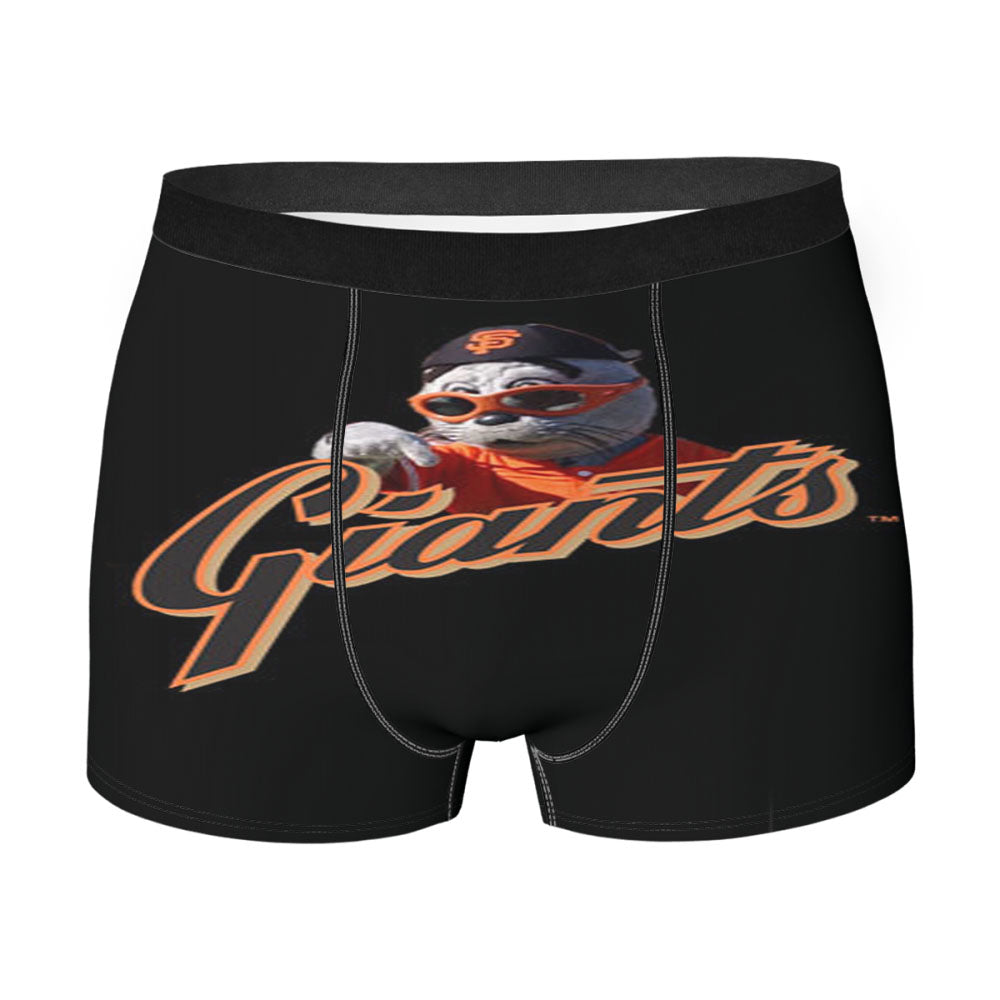 San Francisco Giants Baseball Art Men'S Boxer Briefs