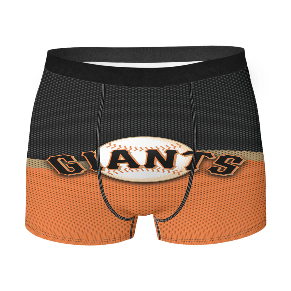 San Francisco Giants Logo Jersey Men'S Boxer Briefs