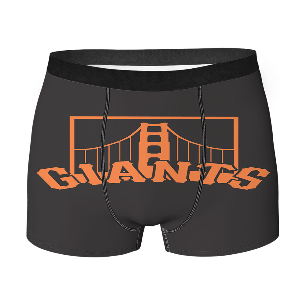 San Francisco Giants Logos Men'S Boxer Briefs