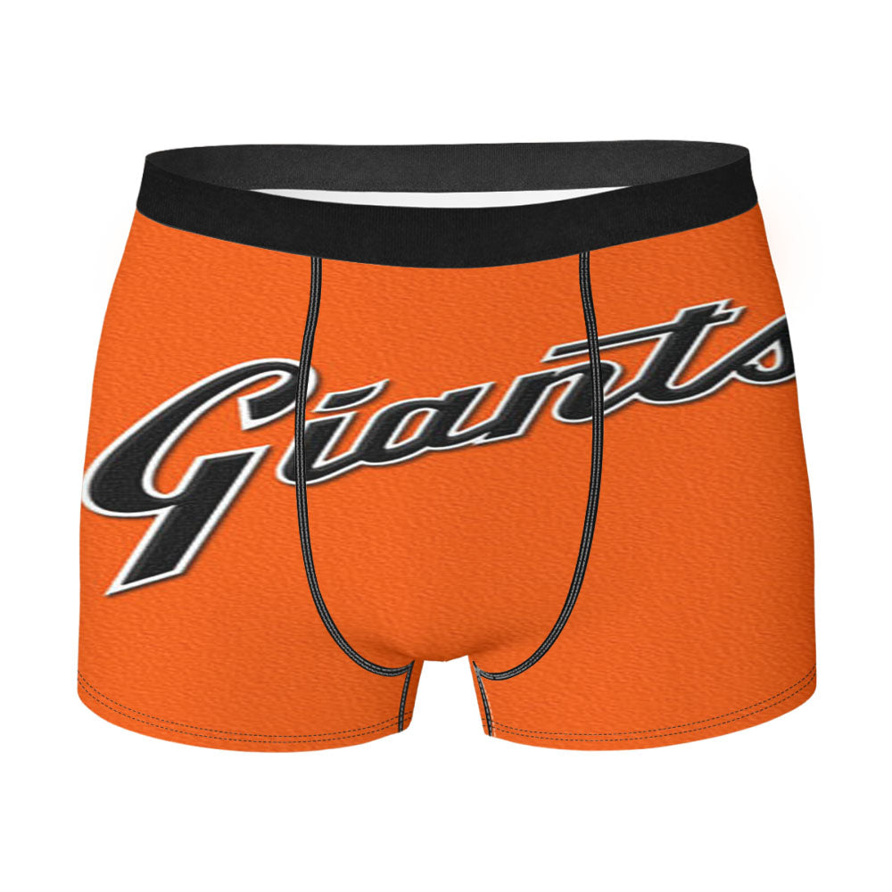 San Francisco Giants Text Men'S Boxer Briefs