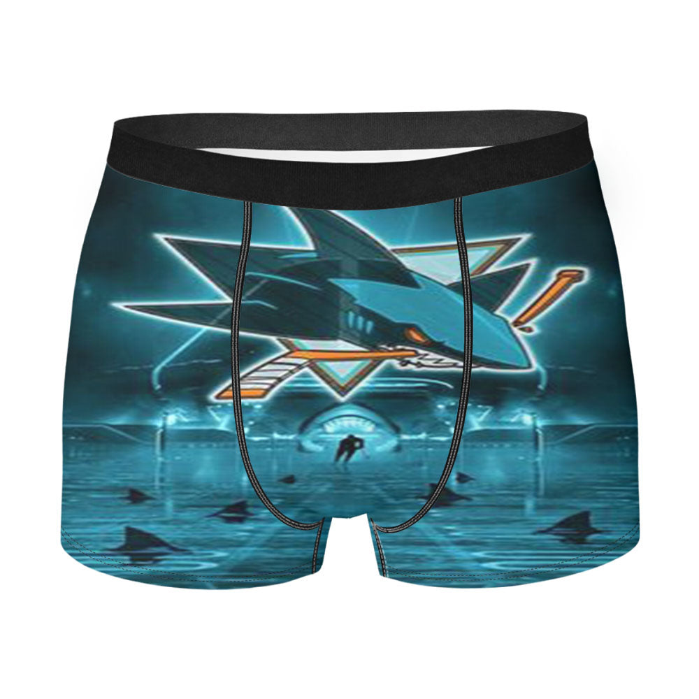 San Jose Sharks Men'S Boxer Briefs