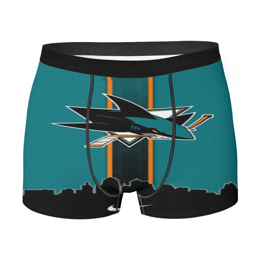San Jose Sharks Logo Men'S Boxer Briefs