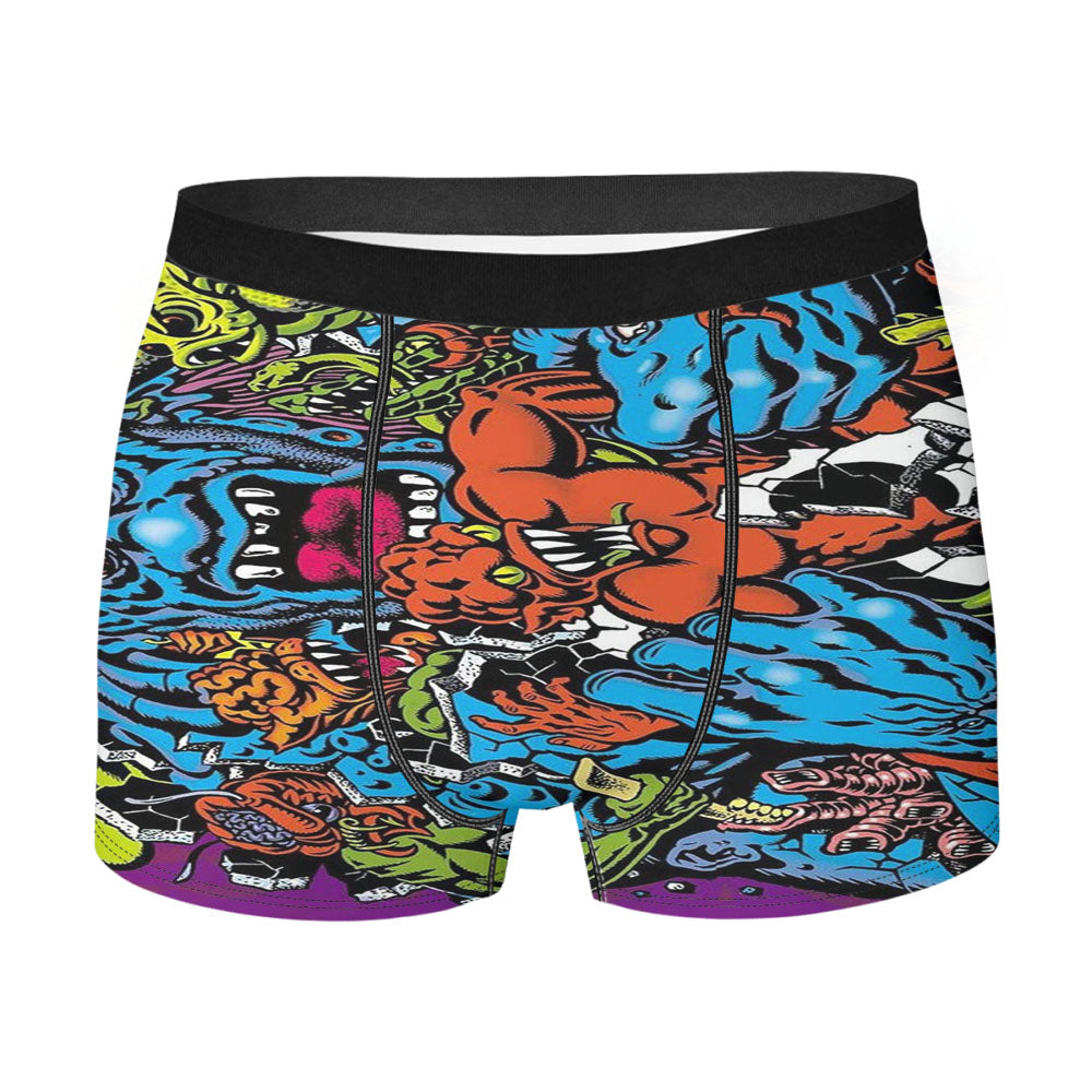Santa Cruz Skateboard Art Men'S Boxer Briefs