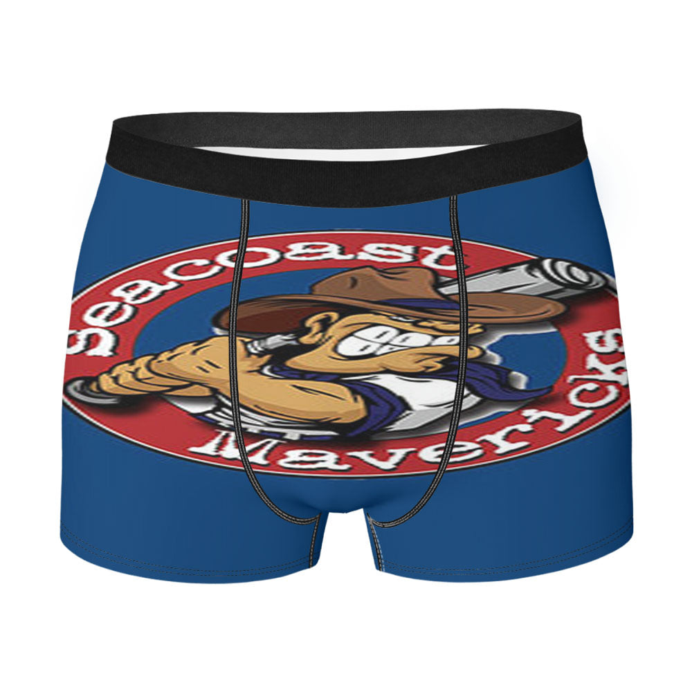 Seacoast Mavericks Baseball Logo Men'S Boxer Briefs