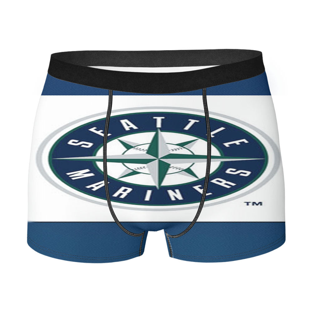 Seattle Mariners Logo Men'S Boxer Briefs