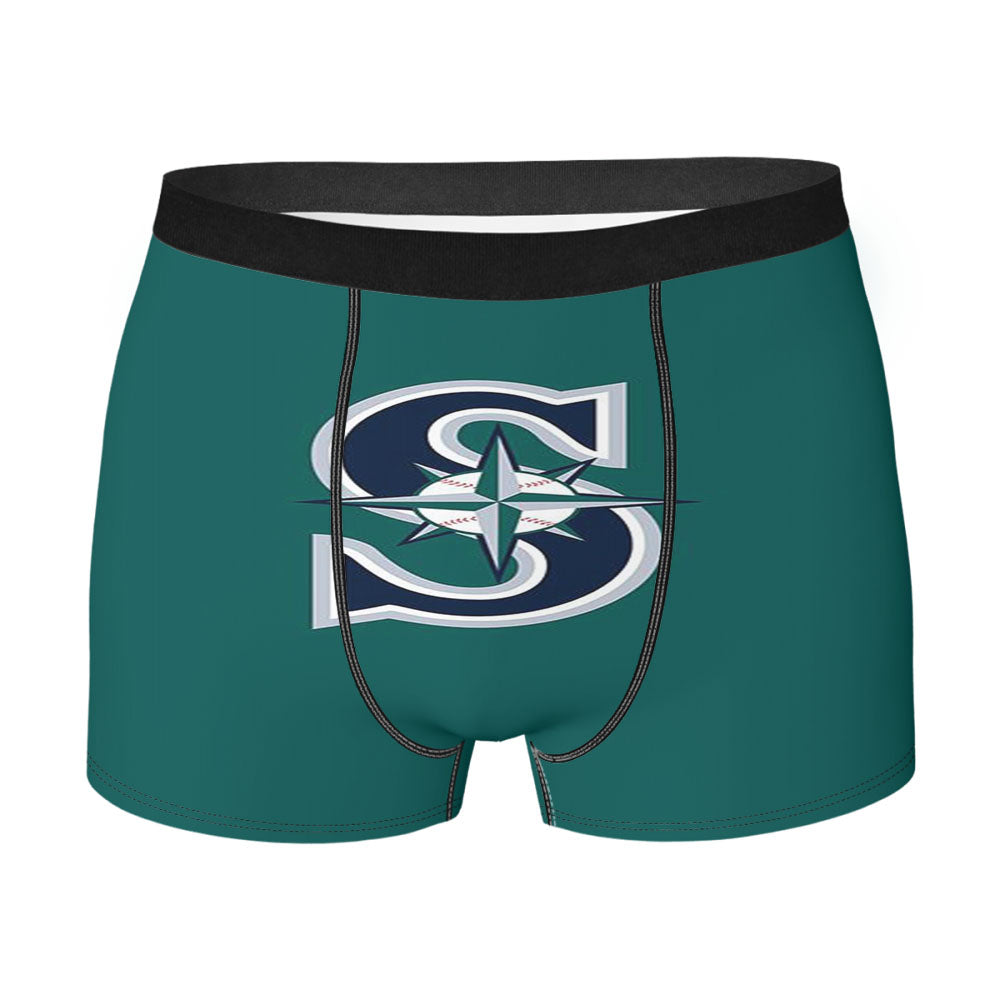 Seattle Mariners Logo Green Men'S Boxer Briefs