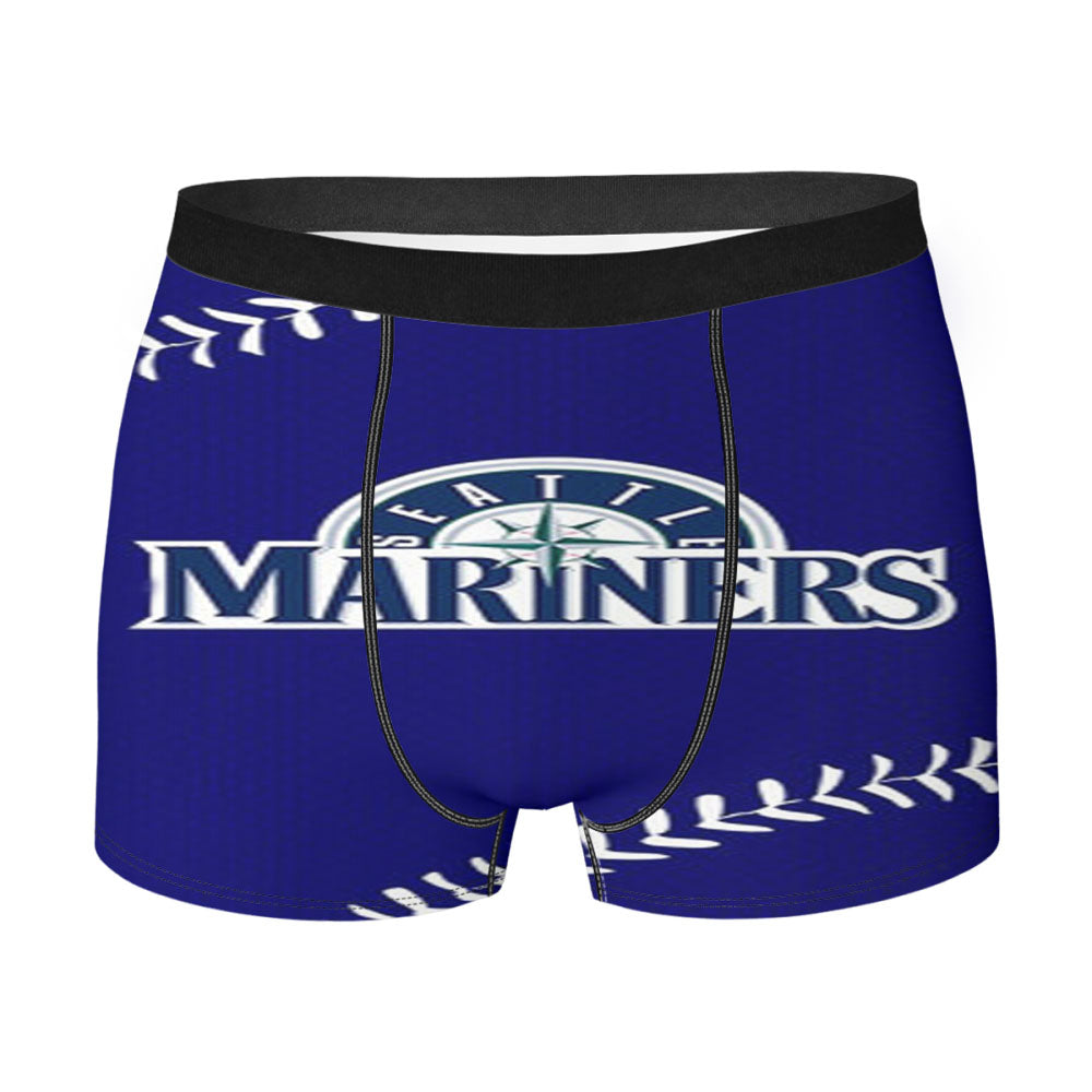 Seattle Mariners Logo Sign Men'S Boxer Briefs