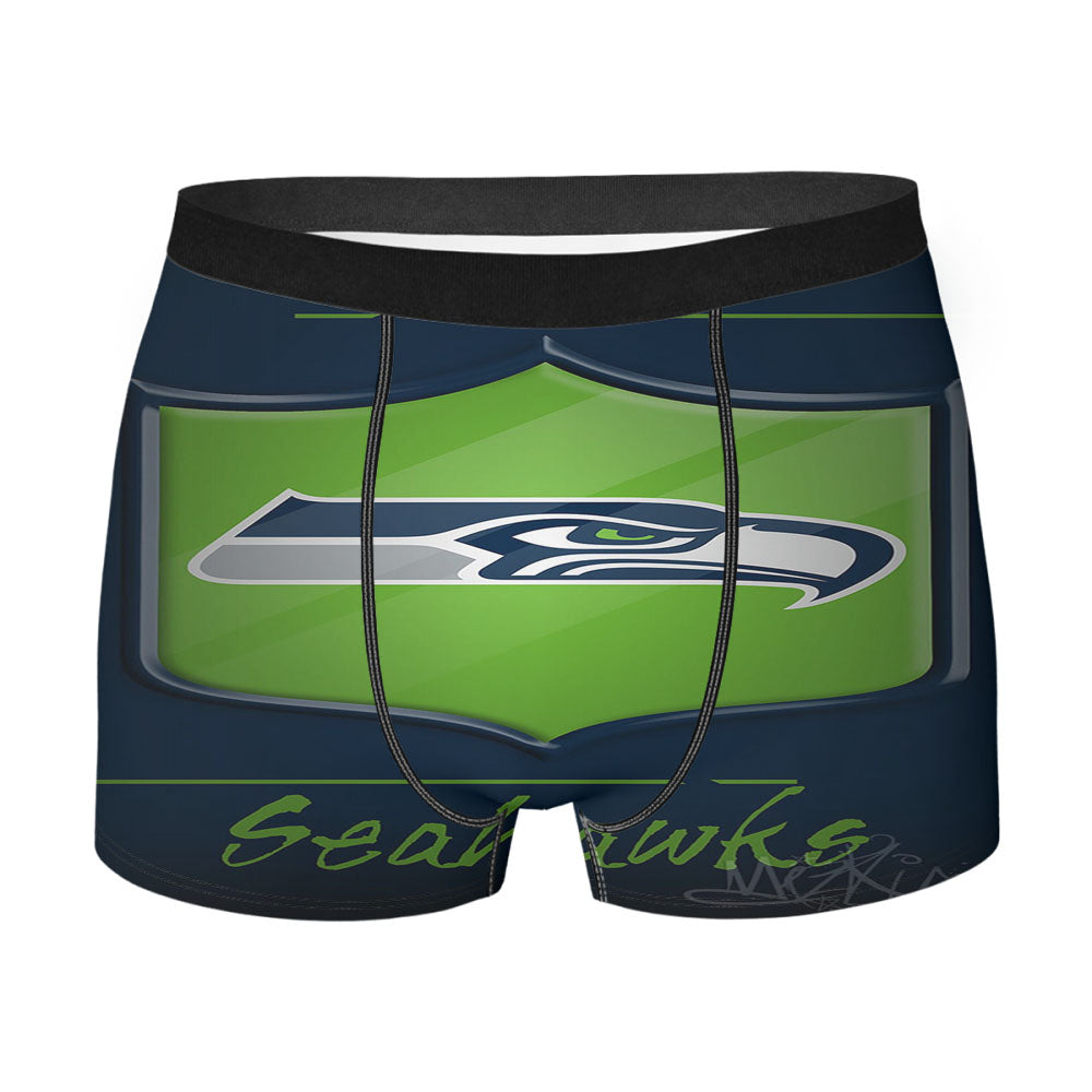 Seattle Seahawks, 12Th Man Men'S Boxer Briefs