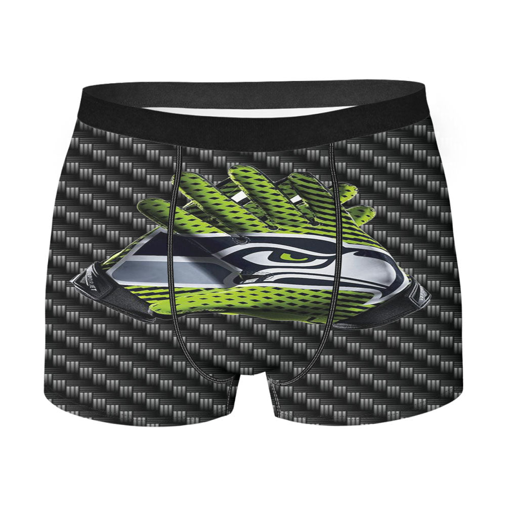 Seattle Seahawks Super Bowl 48 Men'S Boxer Briefs