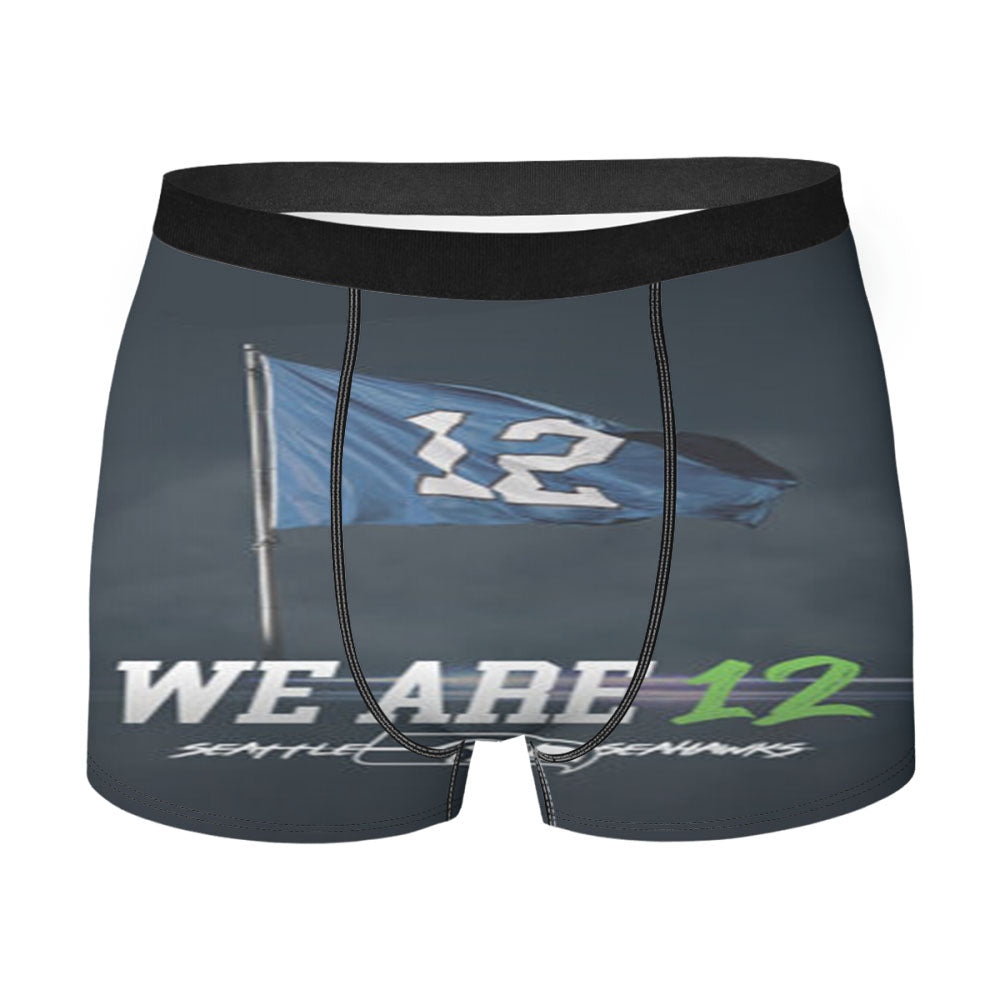 Seattle Seahawks We Are 12 Men'S Boxer Briefs