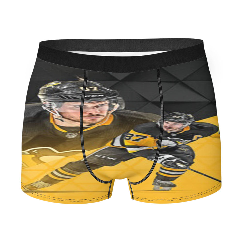 Sidney Crosby Pittsburgh Penguins Men'S Boxer Briefs
