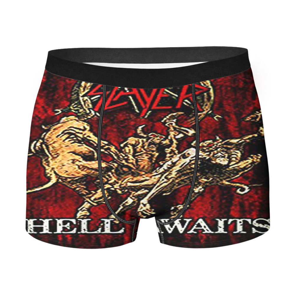 Slayer Hell Awaits Black Metal Band Men'S Boxer Briefs