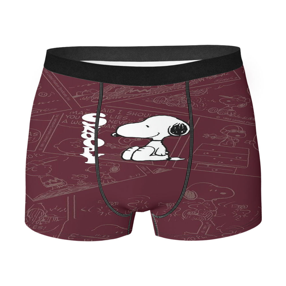 Snoopy Peanuts Men'S Boxer Briefs