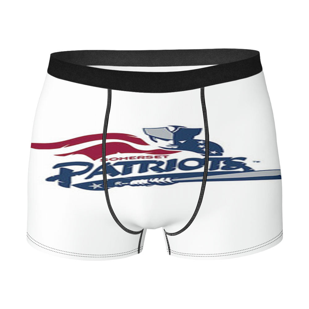 Somerset Patriots Baseball Logo Men'S Boxer Briefs