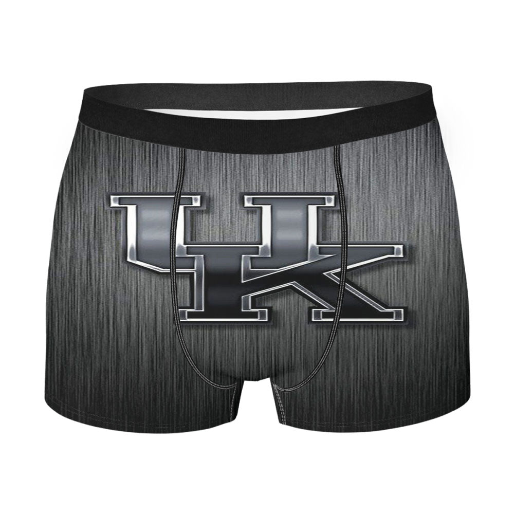 Sport Kentucky Wildcats Uk Metal Wallpaper Men'S Boxer Briefs