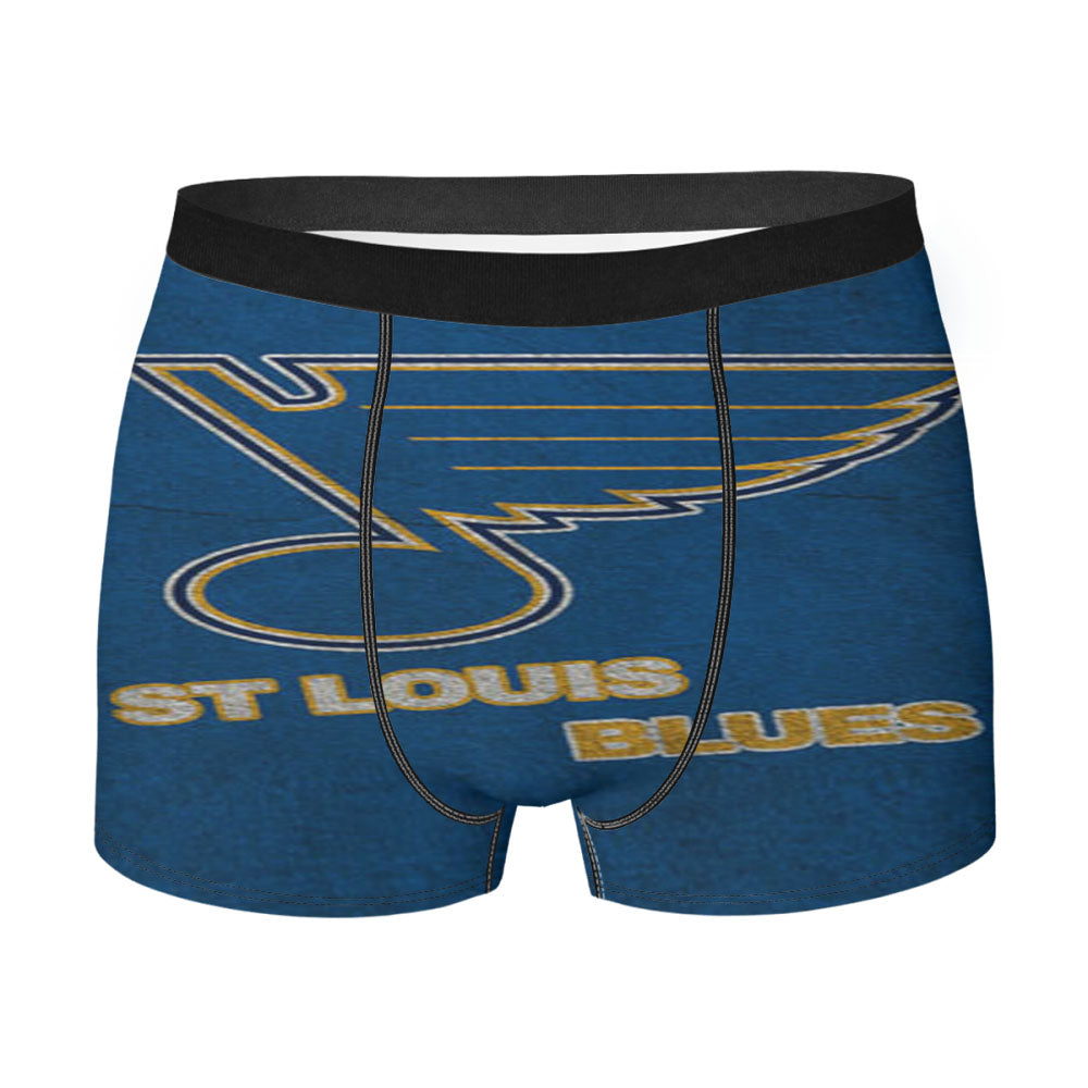 St Louis Blues Art Men'S Boxer Briefs