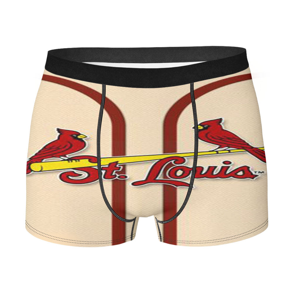 St Louis Cardinals 48 Men'S Boxer Briefs