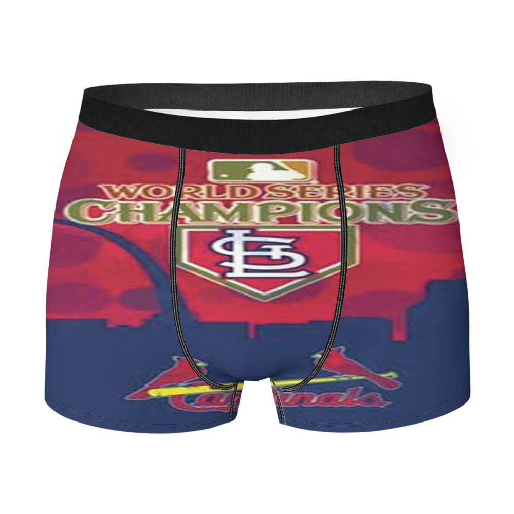 St Louis Cardinals Champ Silhouette Men'S Boxer Briefs