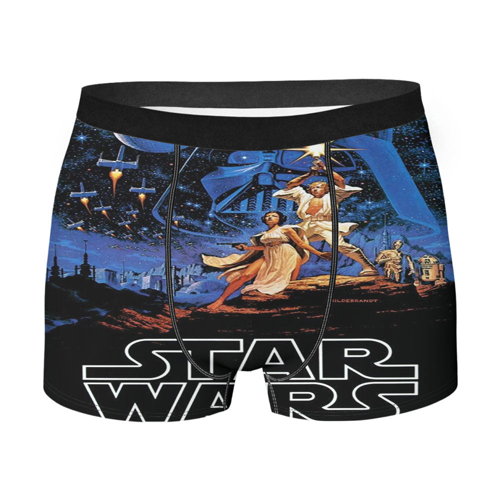 Star Wars Poster Men'S Boxer Briefs