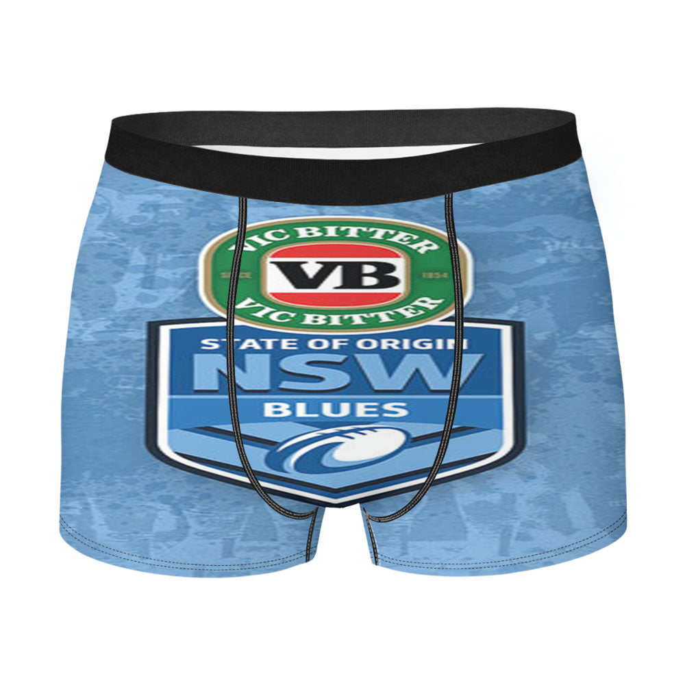 State Of Origin Nsw Blues Men'S Boxer Briefs