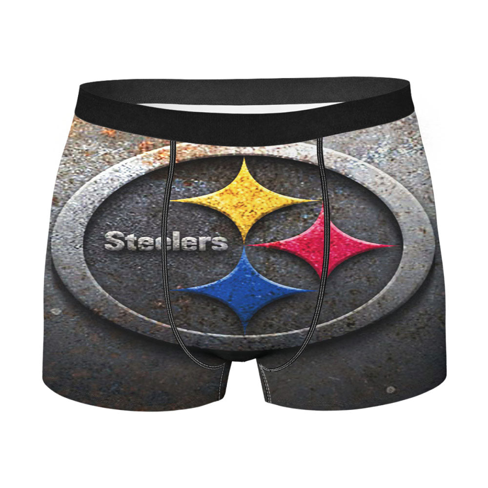Steelers Logo Men'S Boxer Briefs