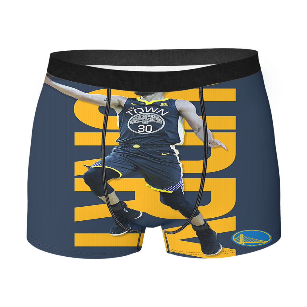 Stephen Curry Golden States Warriors Men'S Boxer Briefs