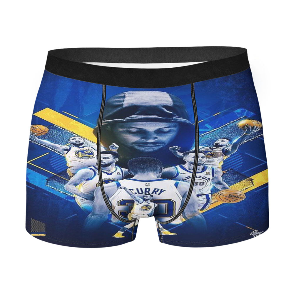 Stephen Curry Is A Warriors Men'S Boxer Briefs